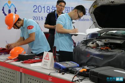 新能源汽車技術與服務賽項亮相全國職校技能大賽 技術革新驅動人才培養新篇章